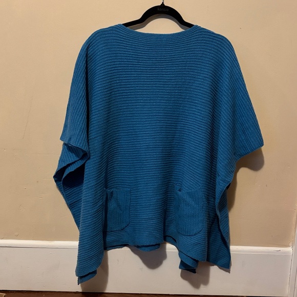 J Jill one size poncho sweater - Picture 2 of 2
